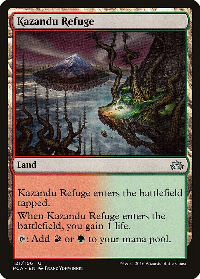 Kazandu Refuge [Planechase Anthology] Magic: The Gathering