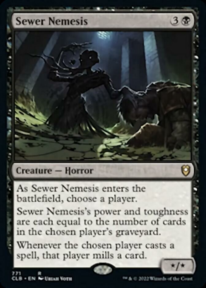 Sewer Nemesis [Commander Legends: Battle for Baldur's Gate] Magic: The Gathering
