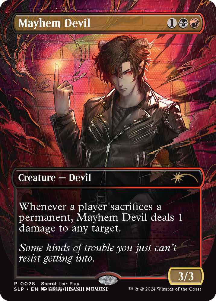 Mayhem Devil [Secret Lair Showdown] Magic: The Gathering