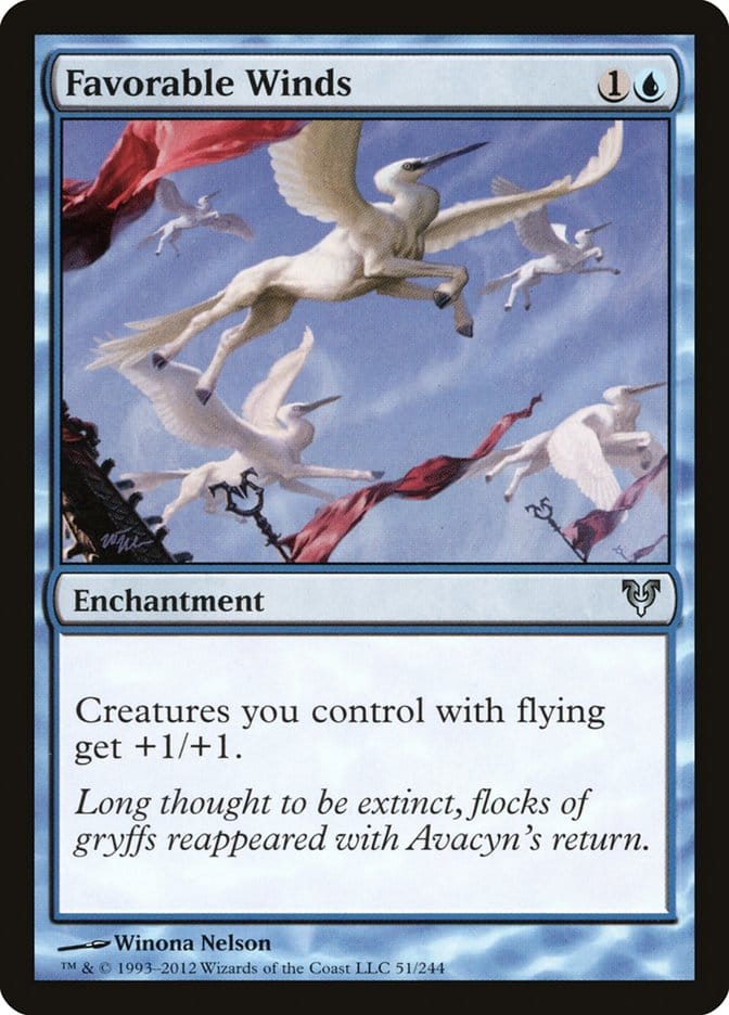 Favorable Winds [Avacyn Restored] Magic: The Gathering