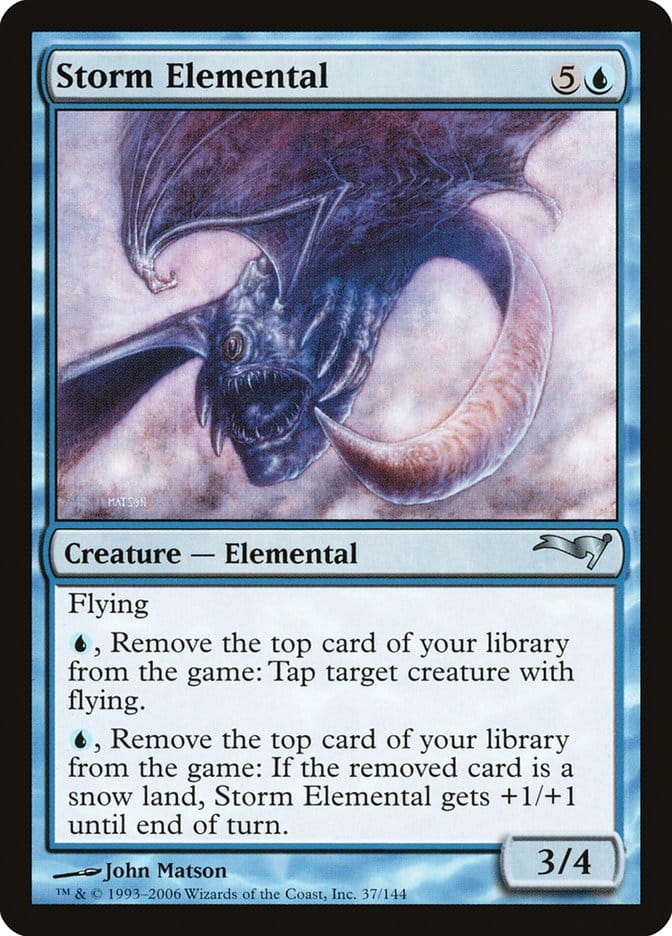 Storm Elemental [Coldsnap Theme Decks] Magic: The Gathering