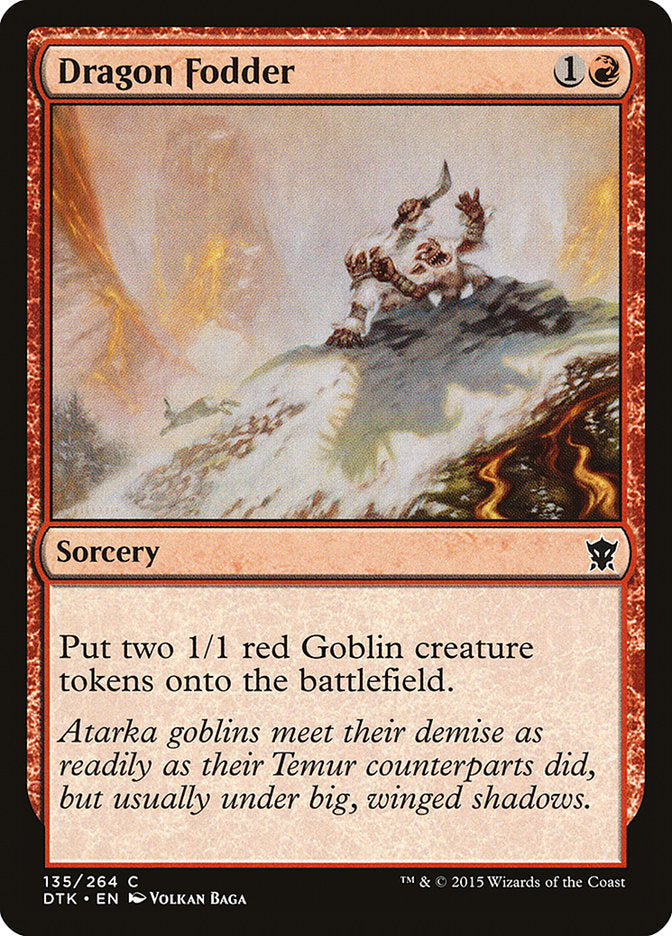 Dragon Fodder [Dragons of Tarkir] Magic: The Gathering