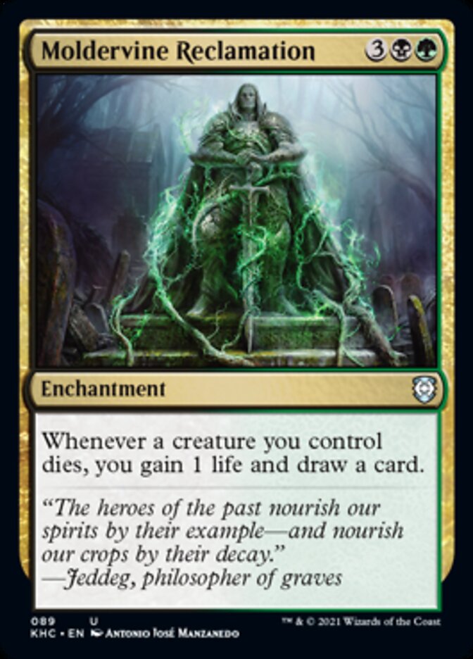 Moldervine Reclamation [Kaldheim Commander] Magic: The Gathering