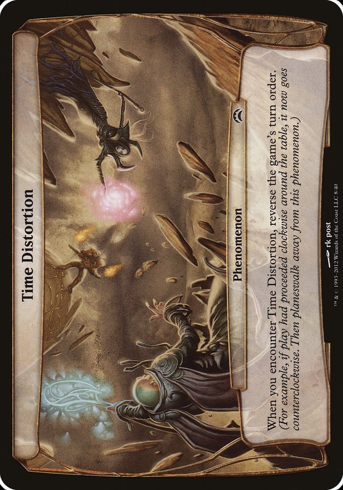 Time Distortion (Planes) [Planechase 2012 Planes] Magic: The Gathering