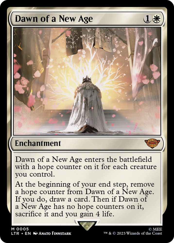 Dawn of a New Age [The Lord of the Rings: Tales of Middle-Earth] Magic: The Gathering