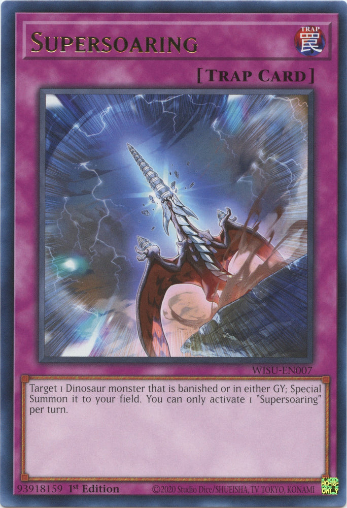 Supersoaring [WISU-EN007] Rare - Yugioh Cards For Your TCG Needs!