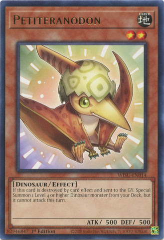 Petiteranodon [WISU-EN014] Rare - Yugioh Cards For Your TCG Needs!