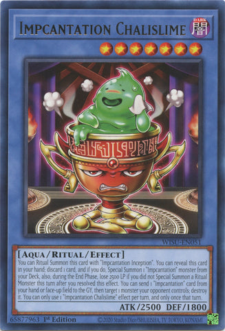 Impcantation Chalislime [WISU-EN051] Rare - Yugioh Cards For Your TCG Needs!