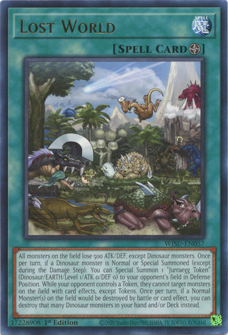 Lost World [WISU-EN057] Rare - Yugioh Cards For Your TCG Needs!