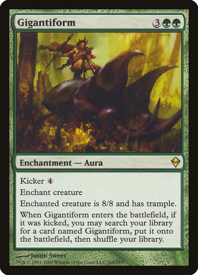 Gigantiform [Zendikar] Magic: The Gathering
