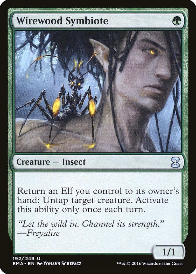 Wirewood Symbiote [Eternal Masters] Magic: The Gathering