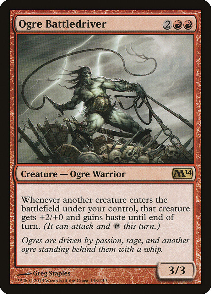 Ogre Battledriver [Magic 2014] Magic: The Gathering