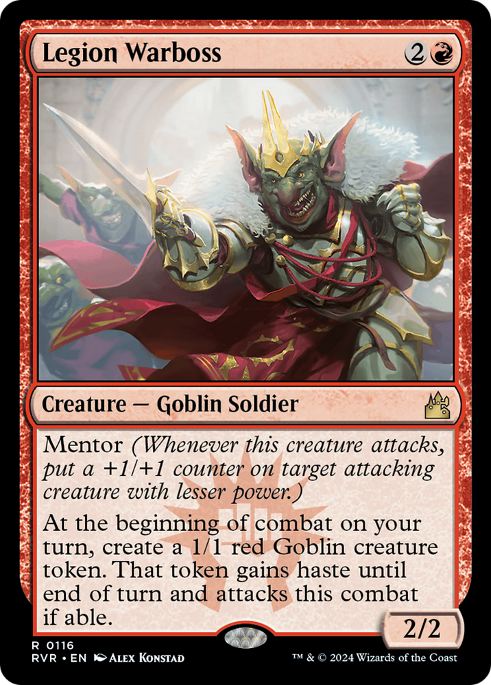 Legion Warboss [Ravnica Remastered] Magic: The Gathering