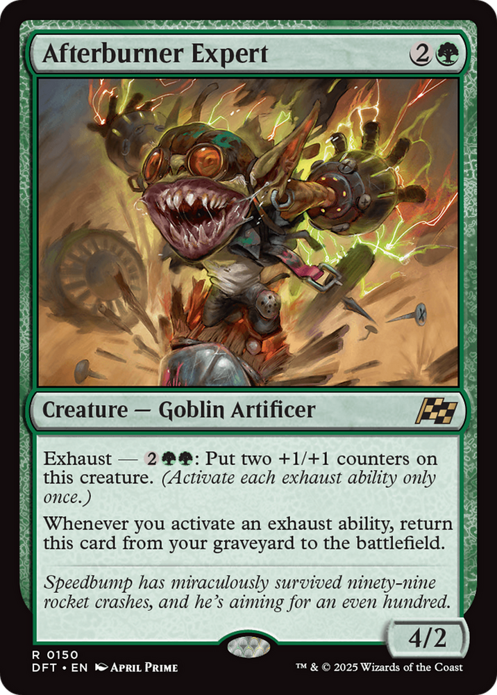 Afterburner Expert [Aetherdrift] Magic: The Gathering