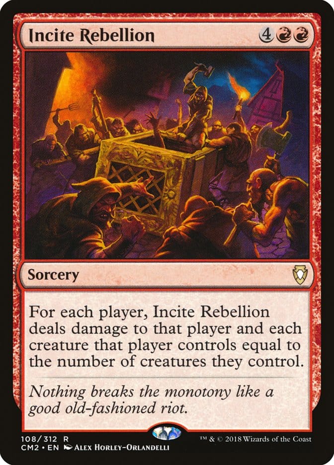 Incite Rebellion [Commander Anthology Volume II] Magic: The Gathering