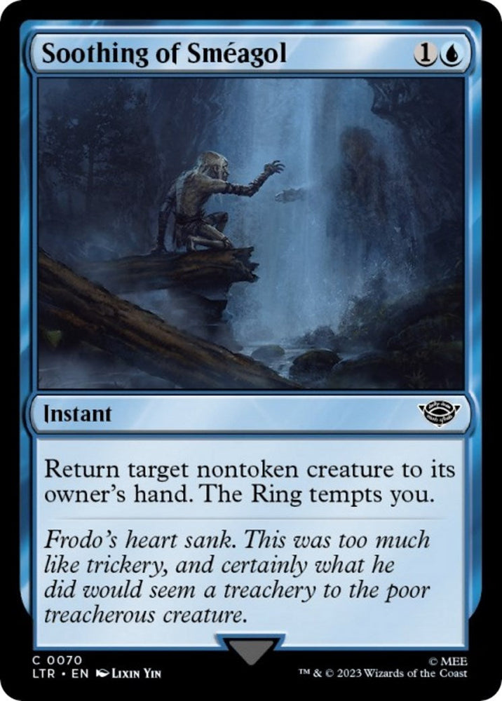 Soothing of Smeagol [The Lord of the Rings: Tales of Middle-Earth] Magic: The Gathering