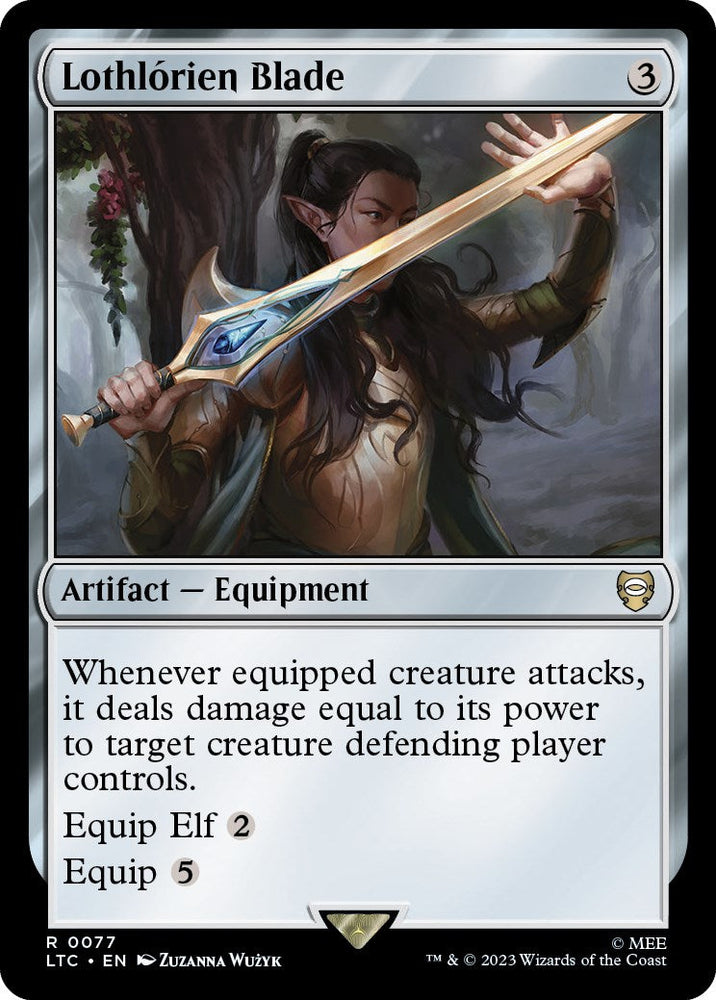 Lothlorien Blade [The Lord of the Rings: Tales of Middle-Earth Commander] Magic: The Gathering