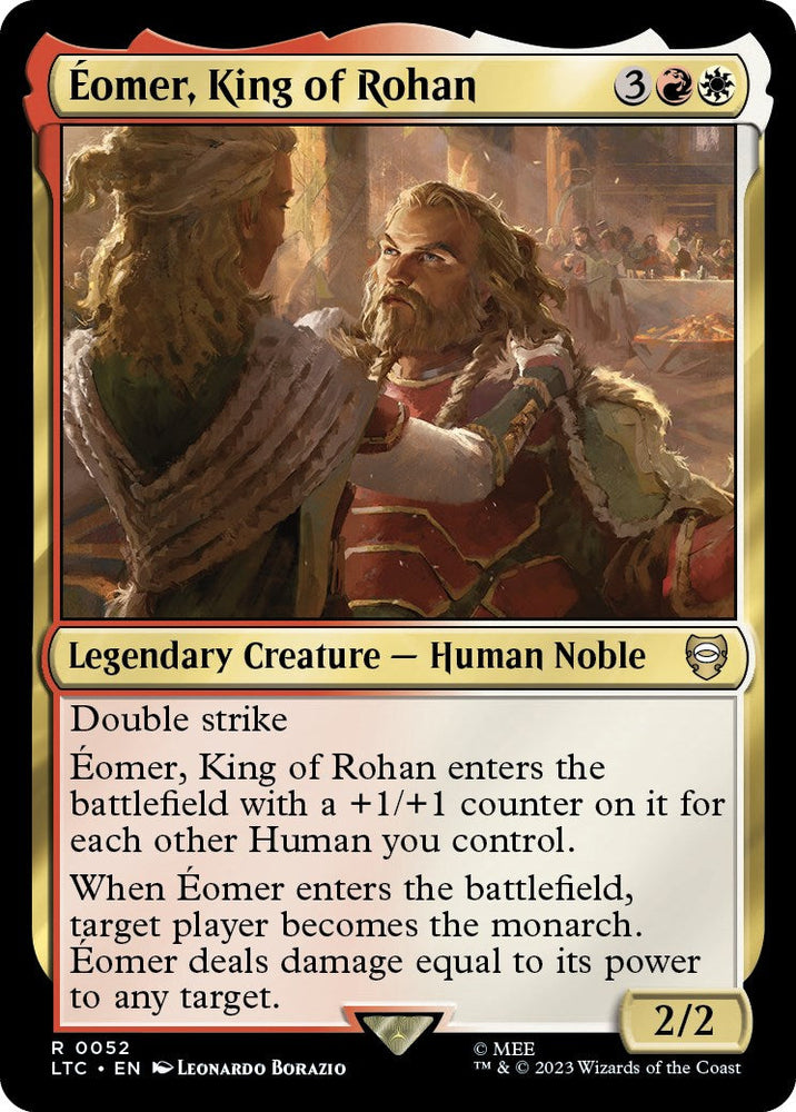 Eomer, King of Rohan [The Lord of the Rings: Tales of Middle-Earth Commander] Magic: The Gathering