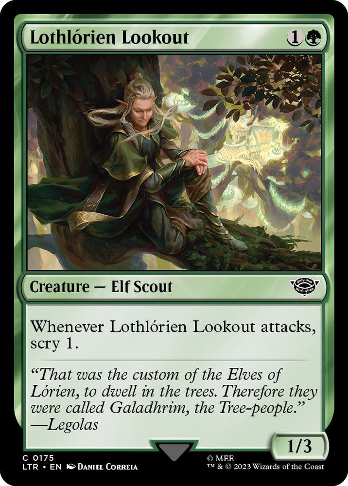 Lothlorien Lookout [The Lord of the Rings: Tales of Middle-Earth] Magic: The Gathering