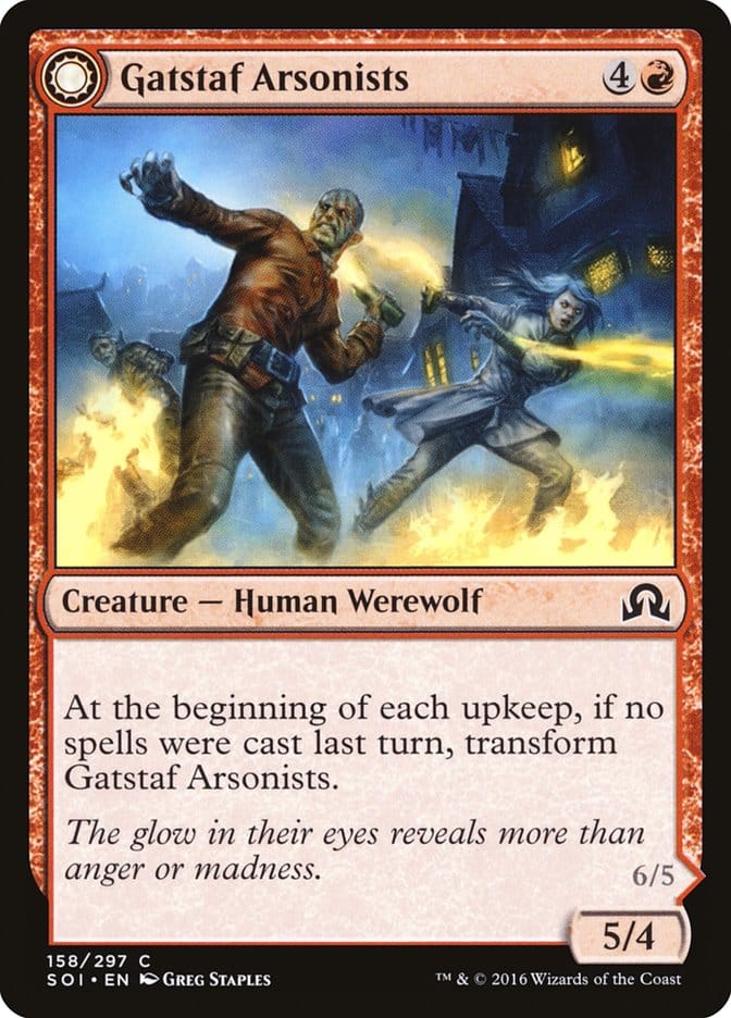 Gatstaf Arsonists // Gatstaf Ravagers [Shadows over Innistrad] Magic: The Gathering