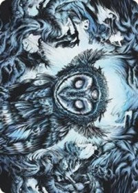 Vega, the Watcher Art Card [Kaldheim Art Series] Magic: The Gathering