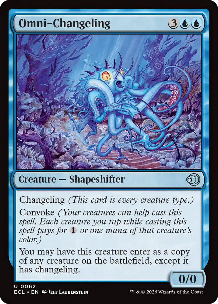 Omni-Changeling [Lorwyn Eclipsed] Magic: The Gathering
