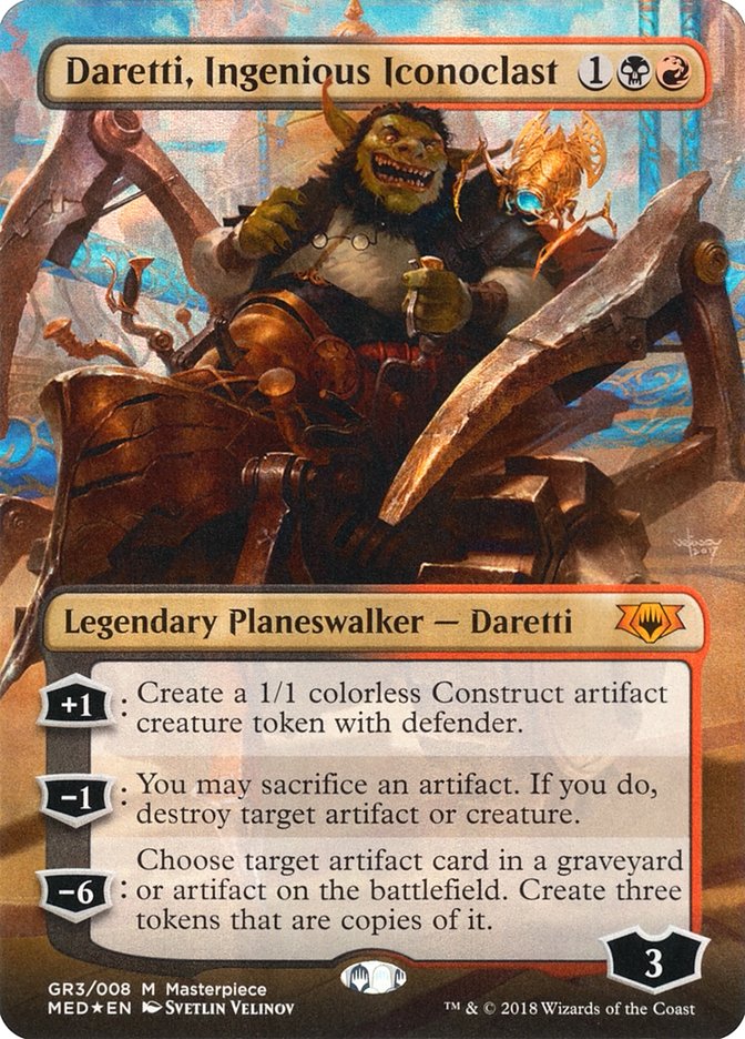 Daretti, Ingenious Iconoclast [Mythic Edition] Magic: The Gathering