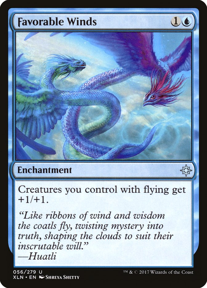 Favorable Winds [Ixalan] Magic: The Gathering