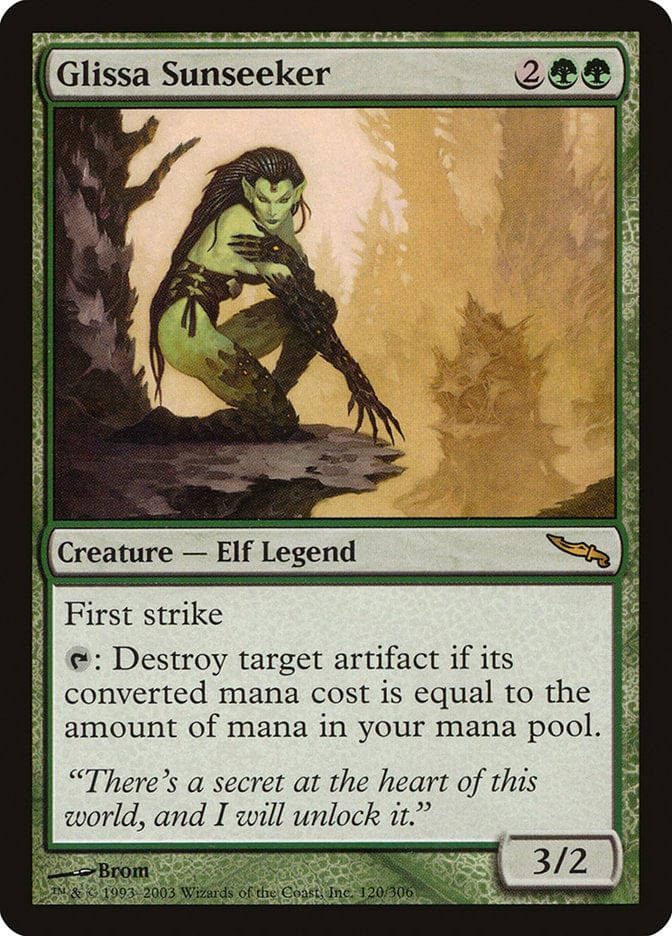 Glissa Sunseeker [Mirrodin] Magic: The Gathering