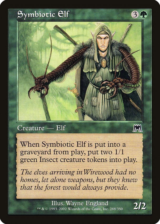 Symbiotic Elf [Onslaught] Magic: The Gathering