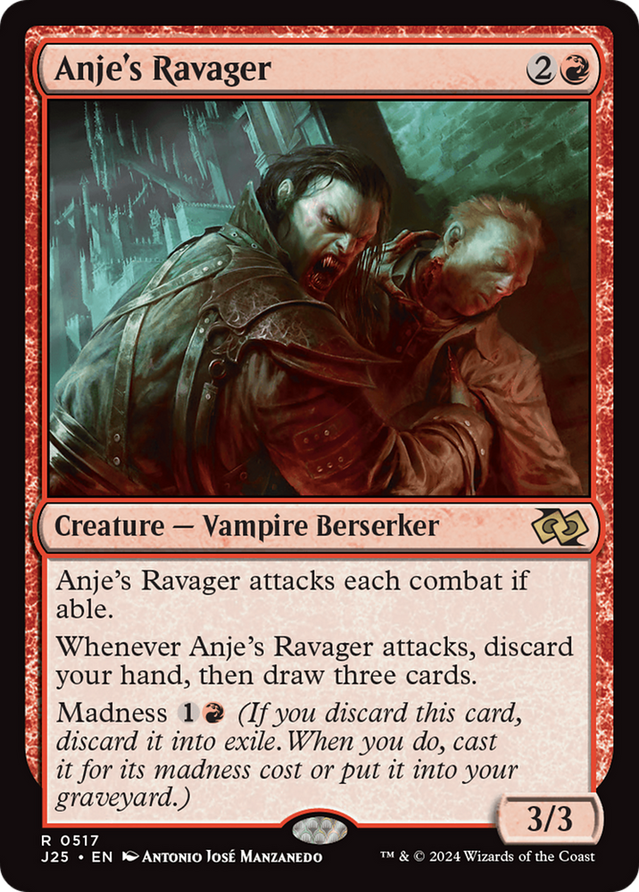 Anje's Ravager [Foundations Jumpstart] Magic: The Gathering