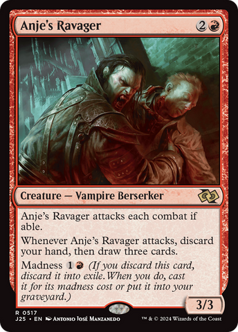 Anje's Ravager [Foundations Jumpstart] Magic: The Gathering