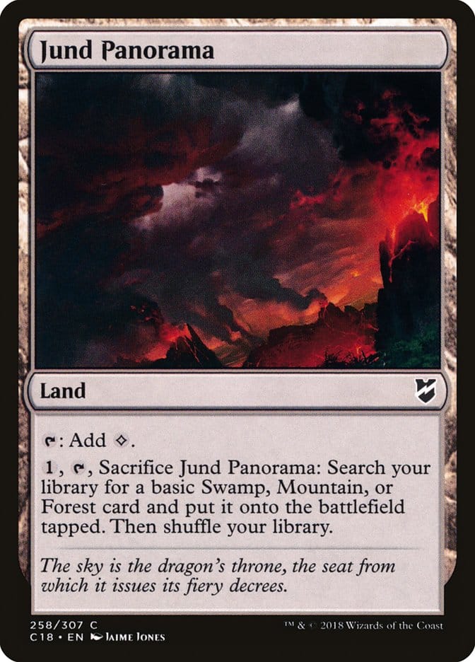 Jund Panorama [Commander 2018] Magic: The Gathering