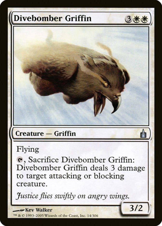 Divebomber Griffin [Ravnica: City of Guilds] Magic: The Gathering
