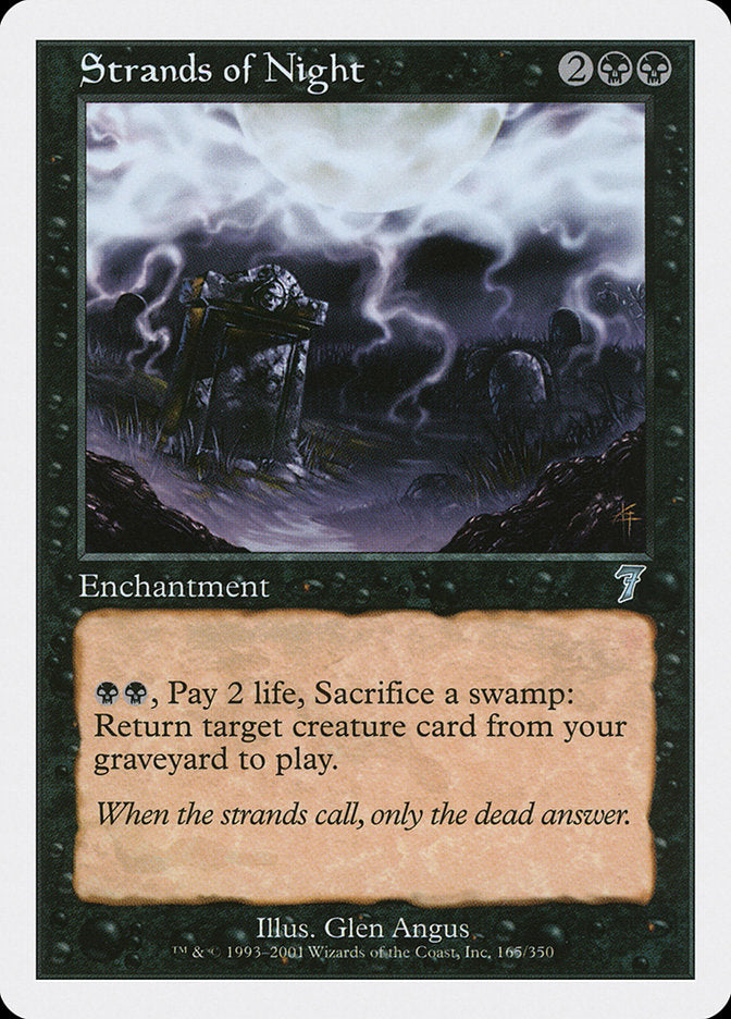 Strands of Night [Seventh Edition] Magic: The Gathering