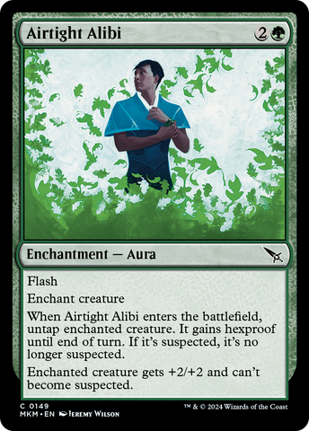 Airtight Alibi [Murders at Karlov Manor] Magic: The Gathering