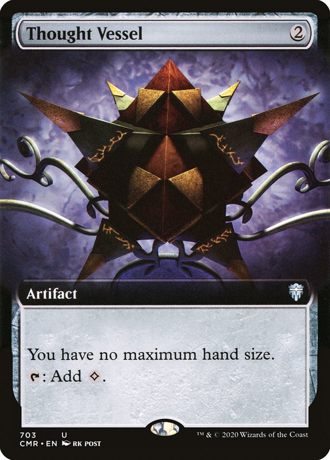 Thought Vessel (Extended Art) [Commander Legends] Magic: The Gathering