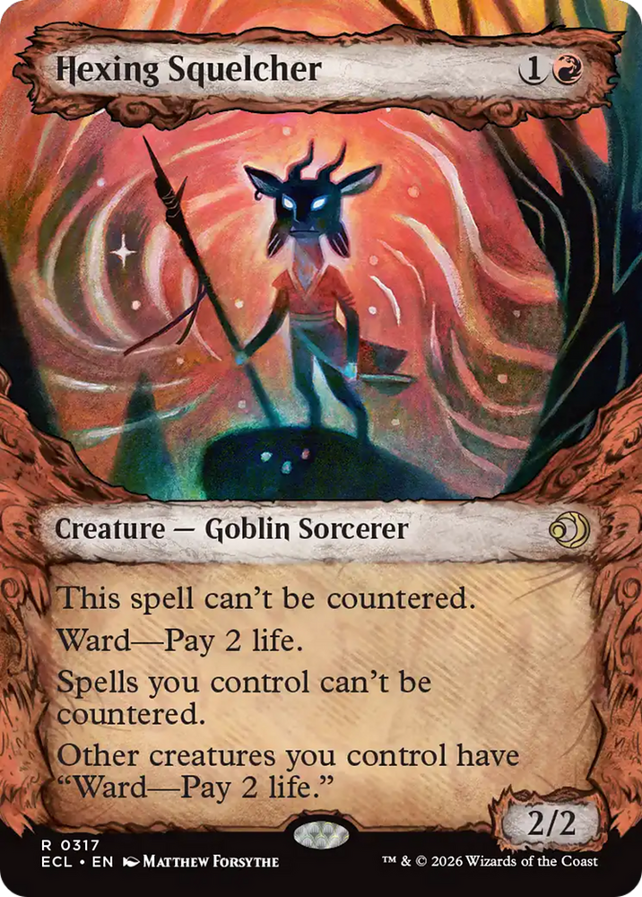 Hexing Squelcher (Showcase) [Lorwyn Eclipsed] Magic: The Gathering