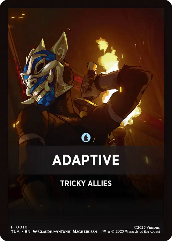 Adaptive Theme Card [Avatar: The Last Airbender Tokens] Magic: The Gathering
