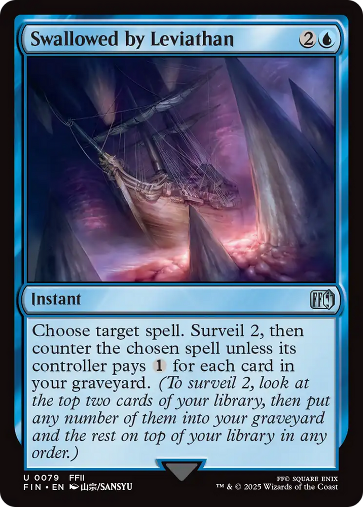 Swallowed by Leviathan [FINAL FANTASY] Magic: The Gathering