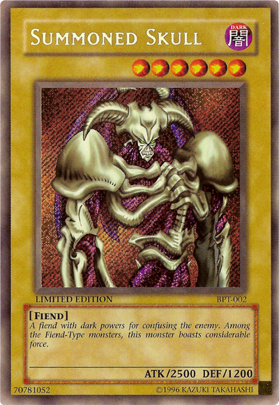 Summoned Skull [BPT-002] Secret Rare Yu-Gi-Oh!