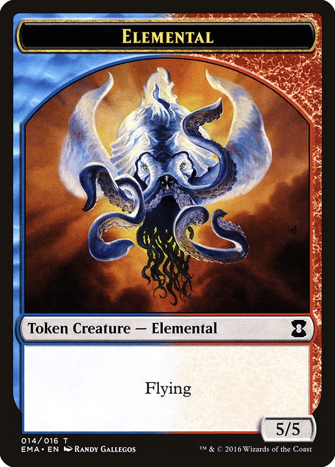 Elemental Token (014/016) [Eternal Masters Tokens] Magic: The Gathering