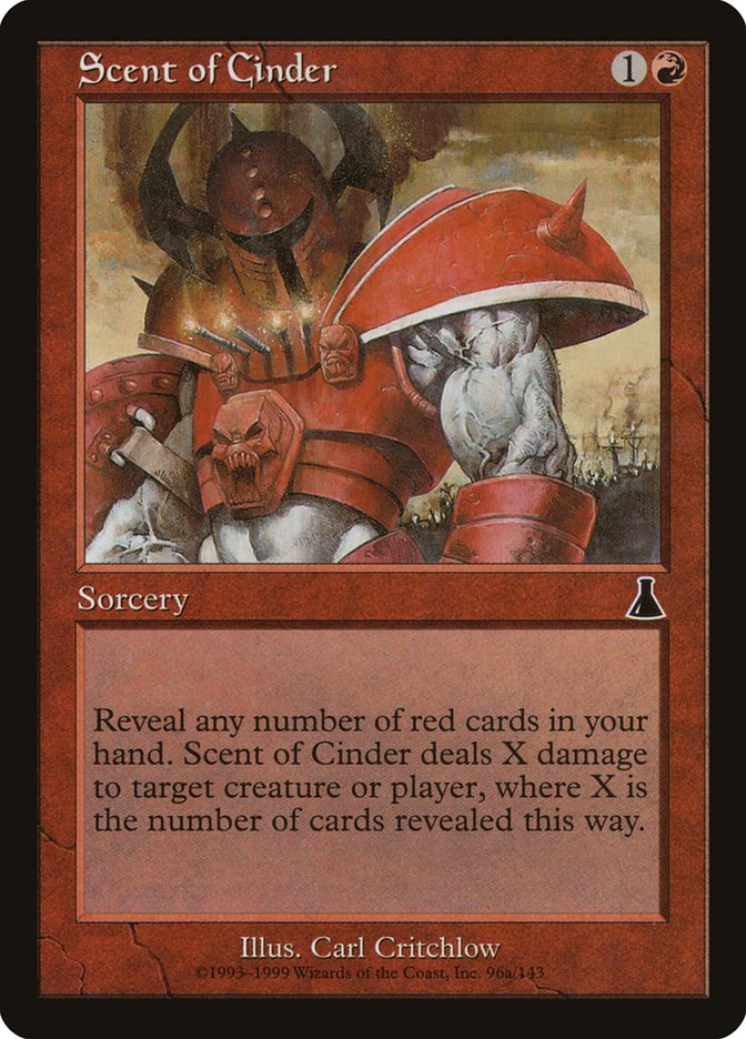 Scent of Cinder [Media Promos] Magic: The Gathering