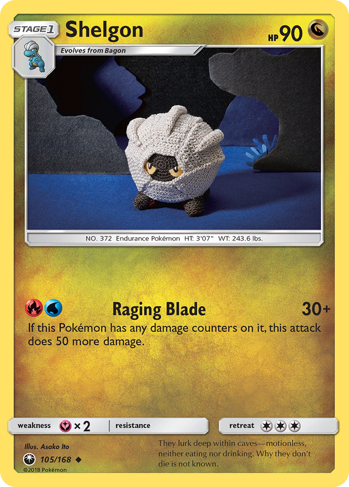 Shelgon (105/168) [Sun & Moon: Celestial Storm] Pokémon