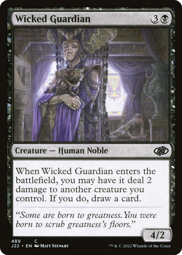 Wicked Guardian [Jumpstart 2022] Magic: The Gathering