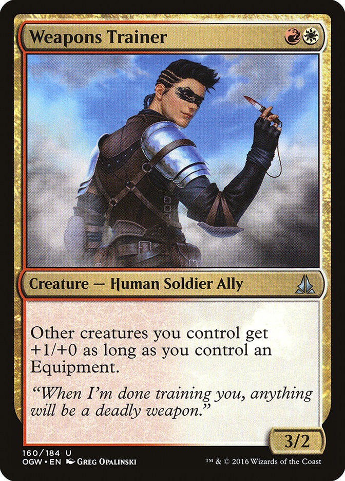 Weapons Trainer [Oath of the Gatewatch] Magic: The Gathering