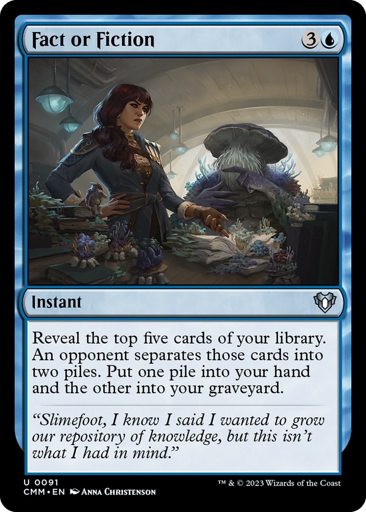 Fact or Fiction [Commander Masters] Magic: The Gathering