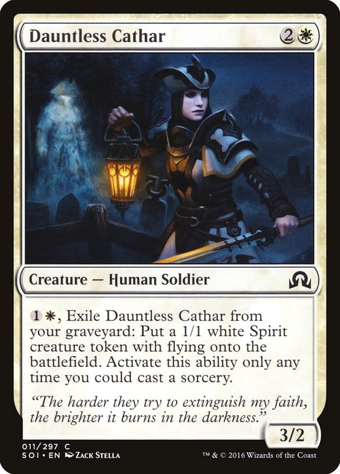Dauntless Cathar [Shadows over Innistrad] Magic: The Gathering