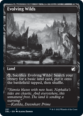 Evolving Wilds (261) [Innistrad: Double Feature] Magic: The Gathering
