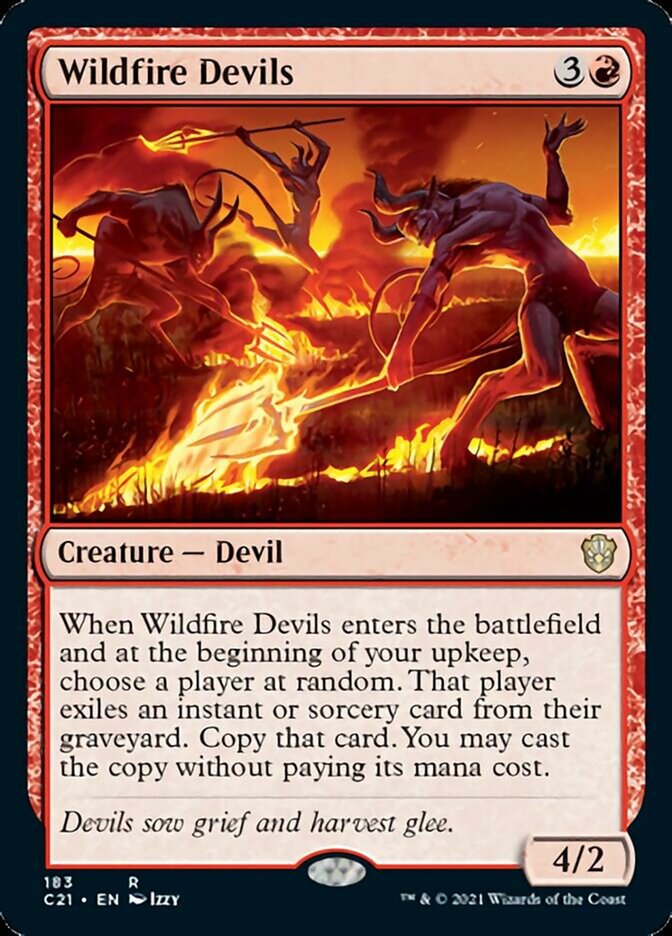 Wildfire Devils [Commander 2021] Magic: The Gathering